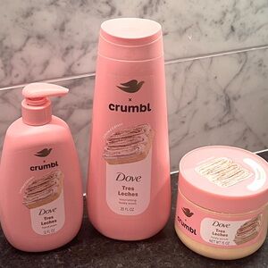 Dove x Crumbl Tres Leches NEW SCENT 3pc